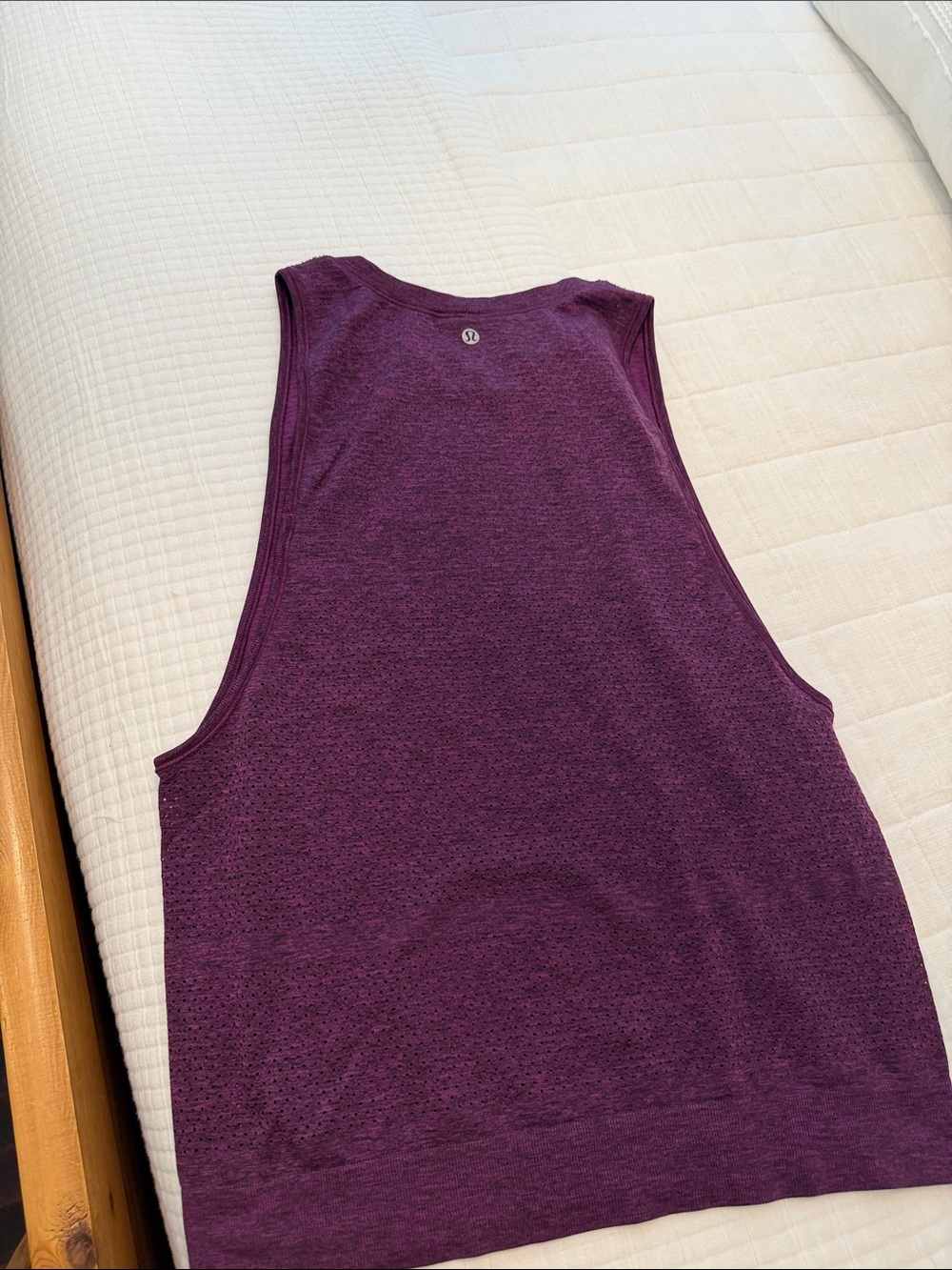 lululemon athletica Plum Purple Muscle Tank